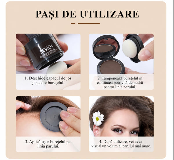 Pudră Magică pentru Păr
